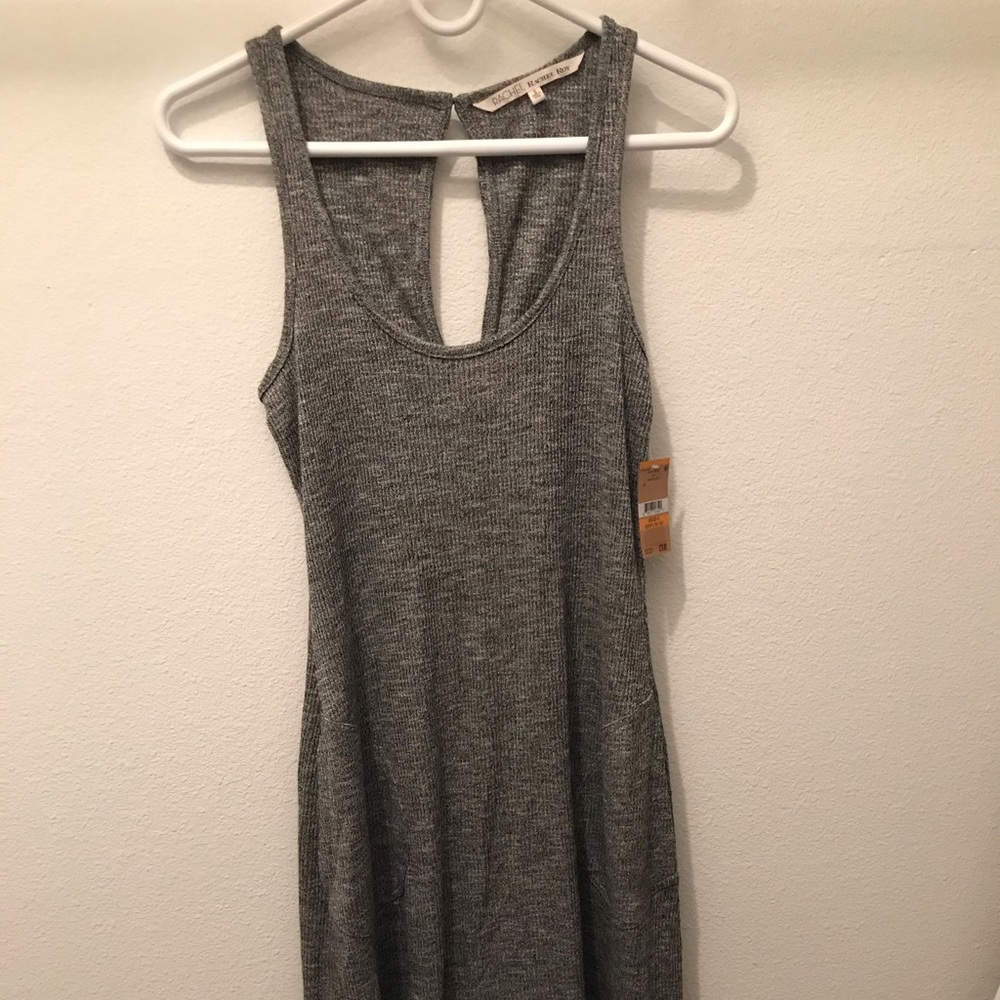 Gray high- low dress Rachel zoe